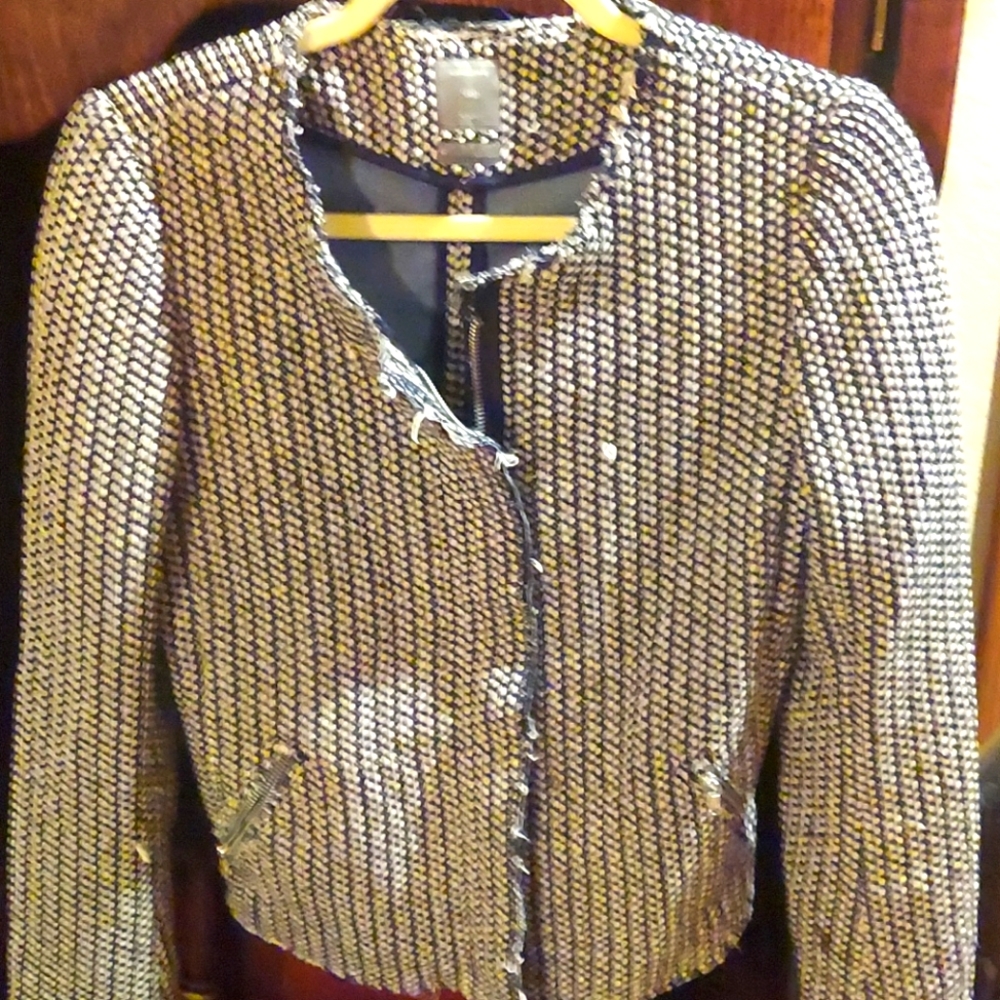 Gap distressed women's business blazer size 6
